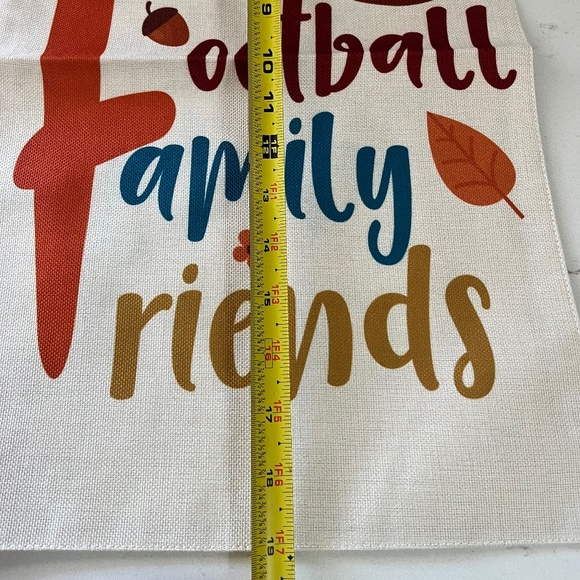 NEW Fall Football Garden Flag,Fall garden flag,Family friends garden flag - Picture 2 of 3